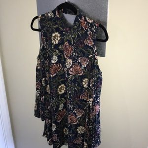 Floral Navy Dress